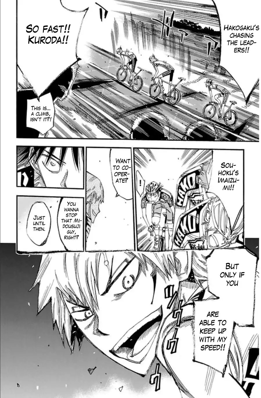 Yowamushi Pedal Chapter 341 18